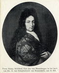 105262 Portret van Pieter Kemp, geboren 16?, ambassadeur op het Utrechtse vredescongres, overleden 1711. Borstbeeld ...